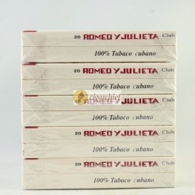 Romeo Y Julieta Clubs Cigars in Box