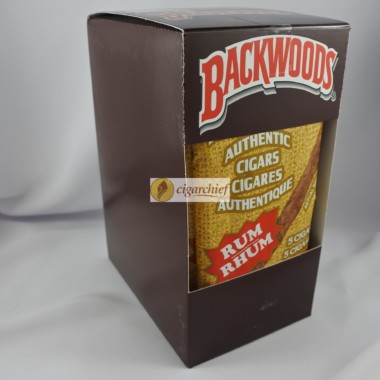 Backwoods Cigars Rum Box of 40 Cigars