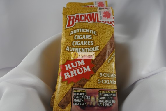 Backwoods Cigars Rum Pack of 5 Cigars
