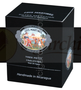 Luis Martinez Cigars Silver Selection Tres Petit Box of 30 Cigars