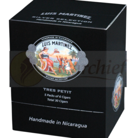Luis Martinez Cigars Silver Selection Tres Petit Box of 30 Cigars