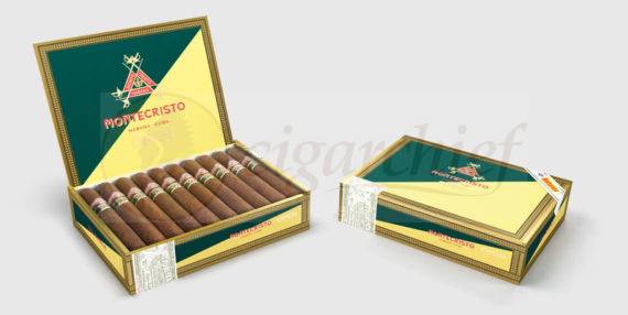 Montecristo Cuban Cigars Linea Open Boxes of Cuban Cigars