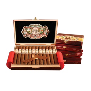 My Father Cigars Full Box oif Cigars Top View Promo Shot