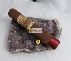 My Father Flor de las Antillas Robusto Cigar on Amethyst