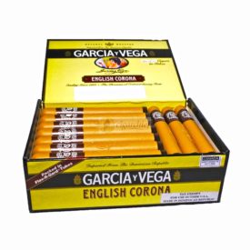 Garcia Y Vega English Coronas Box of 25 Cigars Open