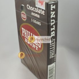 Phillies Blunts Cigars Chocolate Pack of 5 Cigars Side