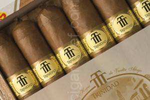 Trinidad Cuban Cigars Vigia Open Box of 12 Cigars Cigar Bands Packaging