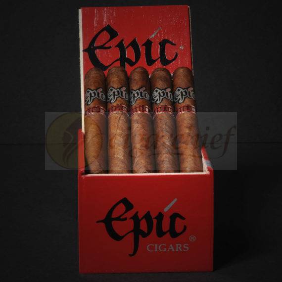 Epic Cigars Corojo Robusto Box of Cigars Website Promo