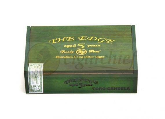Rocky Patel Cigars The Edge Candela Toro Full Box of Cigars Closed