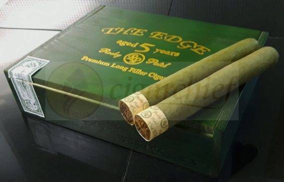Rocky Patel Cigars The Edge Candela Toro Two Single Cigars on Full Box of Cigars