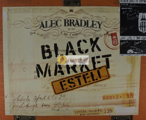 Alec Bradley Black Market Esteli Robusto Label