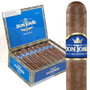 Don Tomas Cigars Nicaragua Robusto Open Box of Cigars with Single Cigar