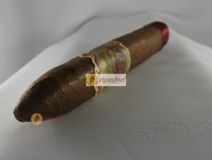 My Father Cigars Flor de los Antillas Belicosos Single Cigar Laying Side Angle