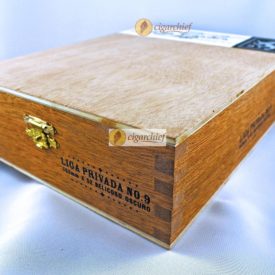 Drew Estate Cigars Liga Privada No. 9 Belicosos Box of Cigars Closed Front