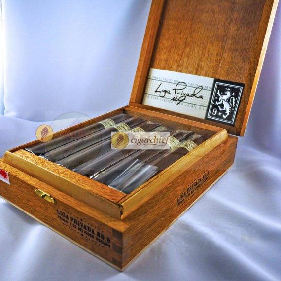 Drew Estate Cigars Liga Privada No. 9 Belicosos Box of Cigars Front