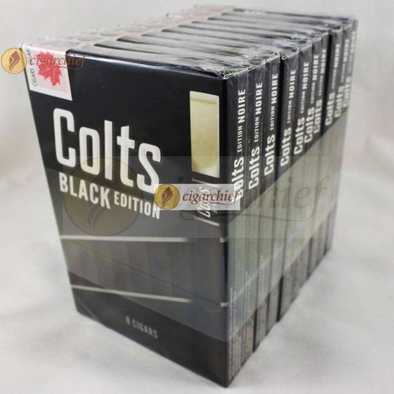 Colts Cigars Black Edition 10 Packs of 8 Small Cigars