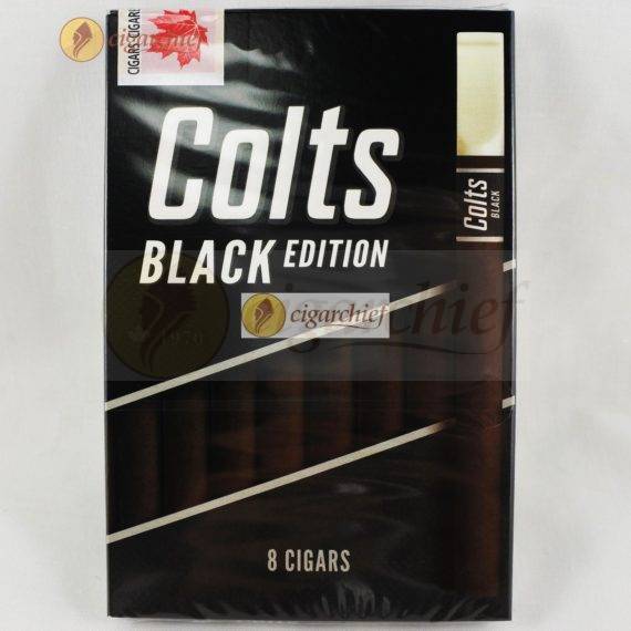 Colts Cigars Black Edition Pack of 8 Small Cigars