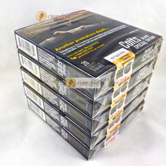 Colts Cigars Special Black Edition 5 Packs of 20 Little Cigars