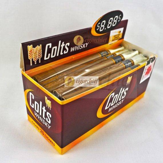 Colts Cigars Whisky Box of 25 Little Cigars