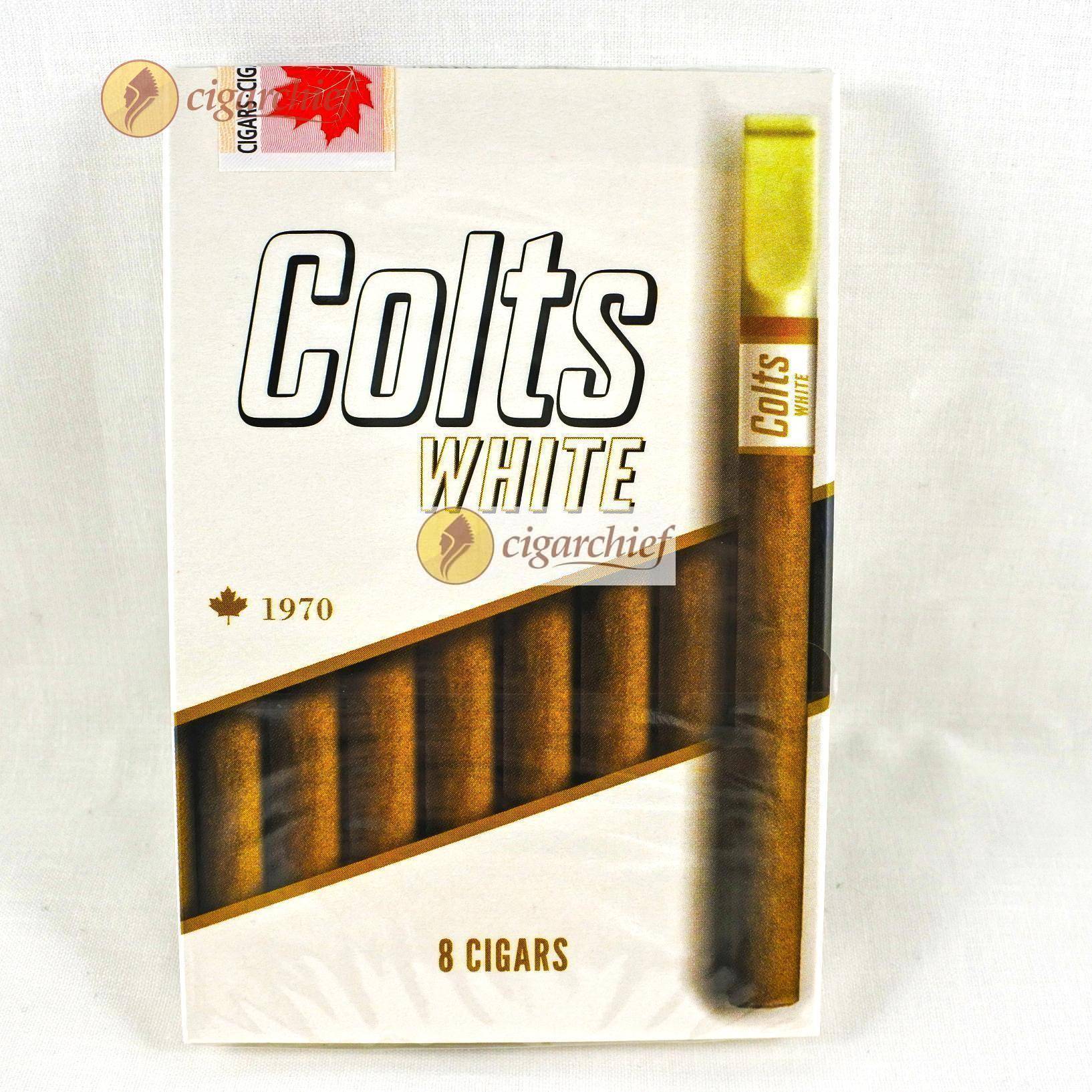Colts Cigars White Pack of 8 Little Cigars Colts Cigars White Pack of 8 Little Cigars