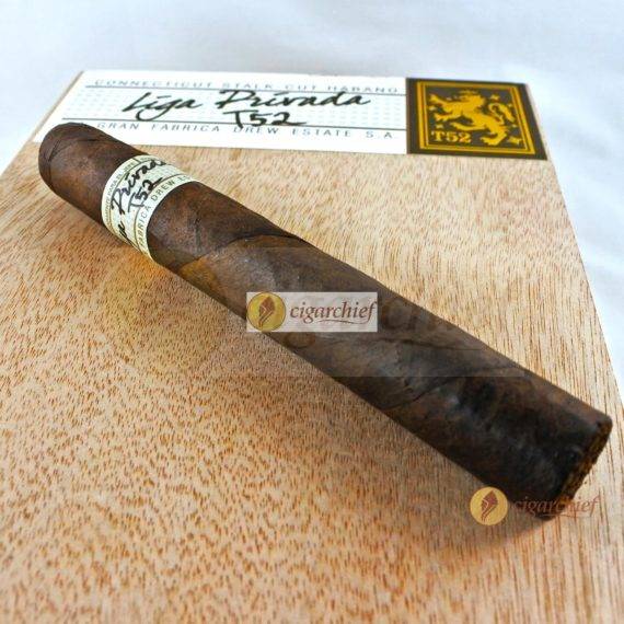 Drew Estate Cigars Liga Privada T52 Toro Single Cigar Wood