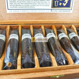 Drew Estate Cigars Liga Privada Unico Serie Feral Flying Pig Box of Cigars Open Front