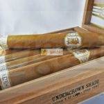 Drew Estate Cigars Undercrown Shade Gran Toro Box of 12 Cigars Side