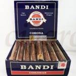 Bandi Cigars Corona Box of 25 Cigars Open White Background