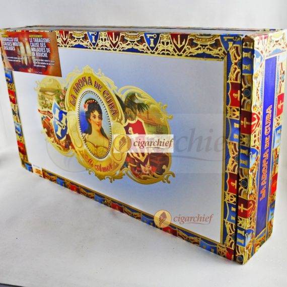 La Aroma de Cuba Cigars Mi Amor Belicoso Box of 25 Cigars Closed