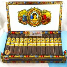 La Aroma de Cuba Cigars Mi Amor Robusto Box of 25 Cigars Open Blue