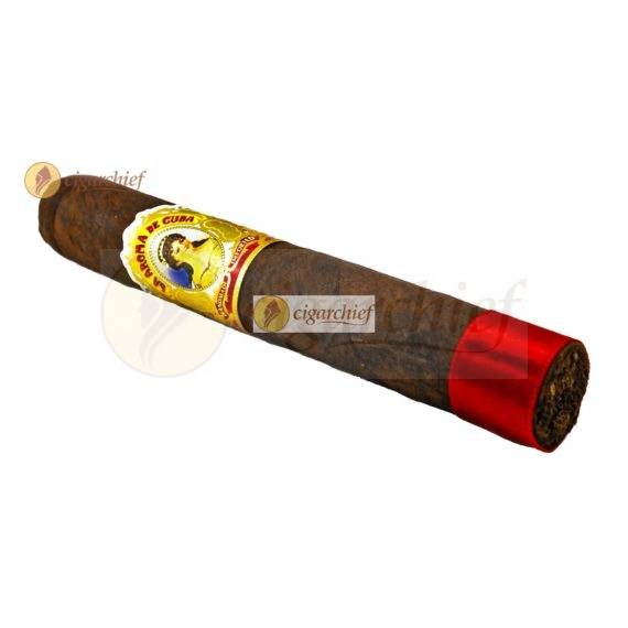 La Aroma de Cuba Cigars Robusto Single Cigar White Background