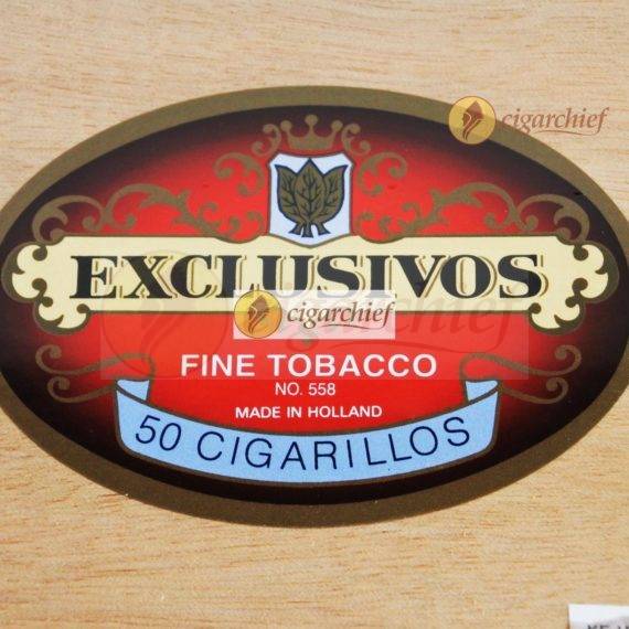 Agio Cigars Exclusivos Cigarillos Wooden Box Cigar Logo