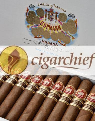 H.Upmann Cigars Robustos Añejados Open Box of 25 Cigars