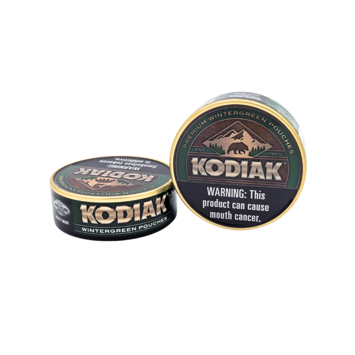 kodiak dipping tobacco Kodiak Wintergreen Pouches