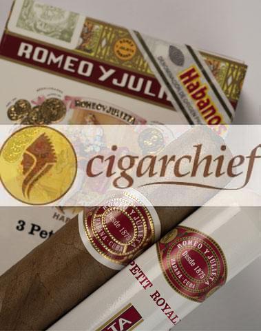 Romeo Y Julieta Cigars Petit Royales Tubos Pack of 3 Romeo Y Julieta Cigars Petit Royales Tubos Pack of 3 in Box