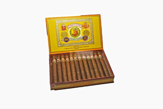 Calixto López Cigars Nobles Extrafinos Box of 25 Cigars Open