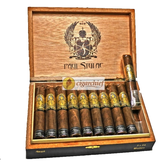 Paul Stulac Cigars Classic Blend Angel Robusto Box of 20 Cigars Open
