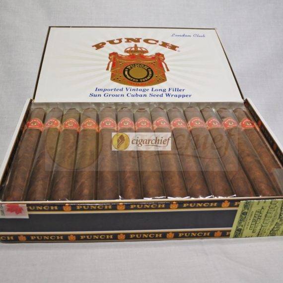 Punch Cigars London Club Box of 25 Cigars Open