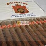 Punch Cigars London Club Box of 25 Cigars Open Cigar Label Close Up