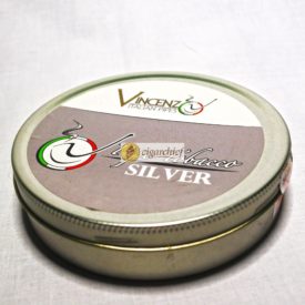 Vincenzo Pipe Tobacco Silver Closed