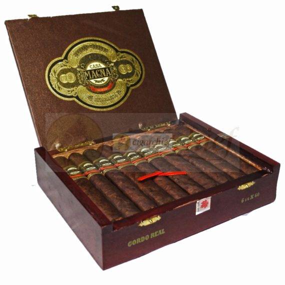 Casa Magna Cigars Colorado Gordo Real Box of 22 Cigars Open
