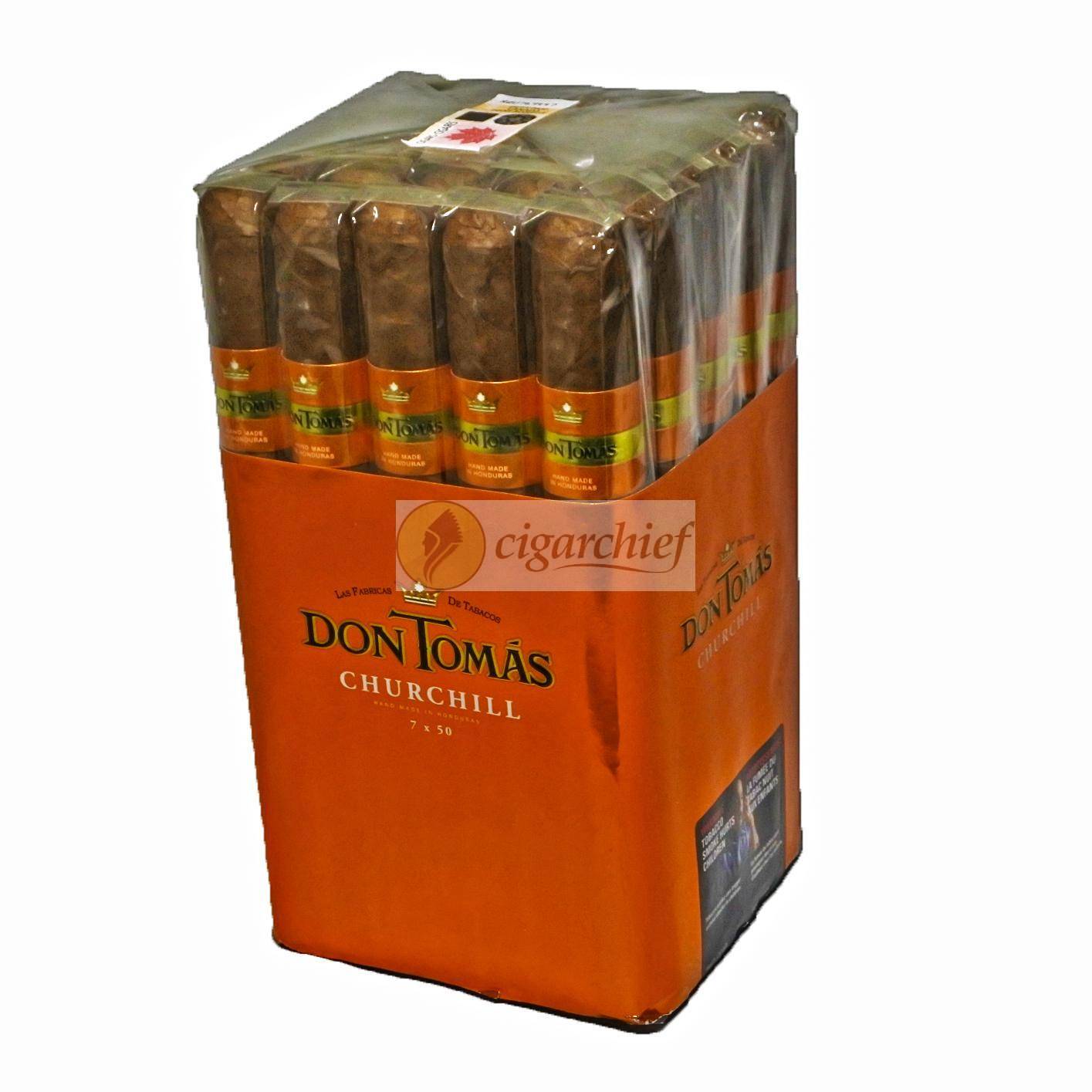 Don Tomas Cigars Honduran Bundles Churchill Bundle of 25 Cigars Don Tomas Cigars Honduran Bundles Churchill Bundle of 25 Cigars