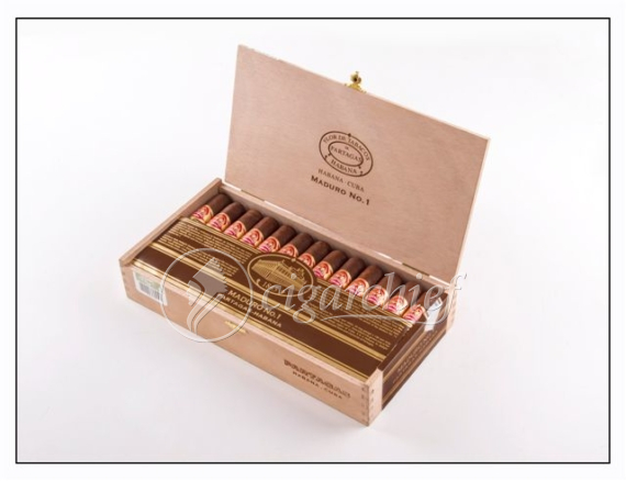 Partagas Cuban Cigars Maduro No.1 Open Box of 25 Cigars