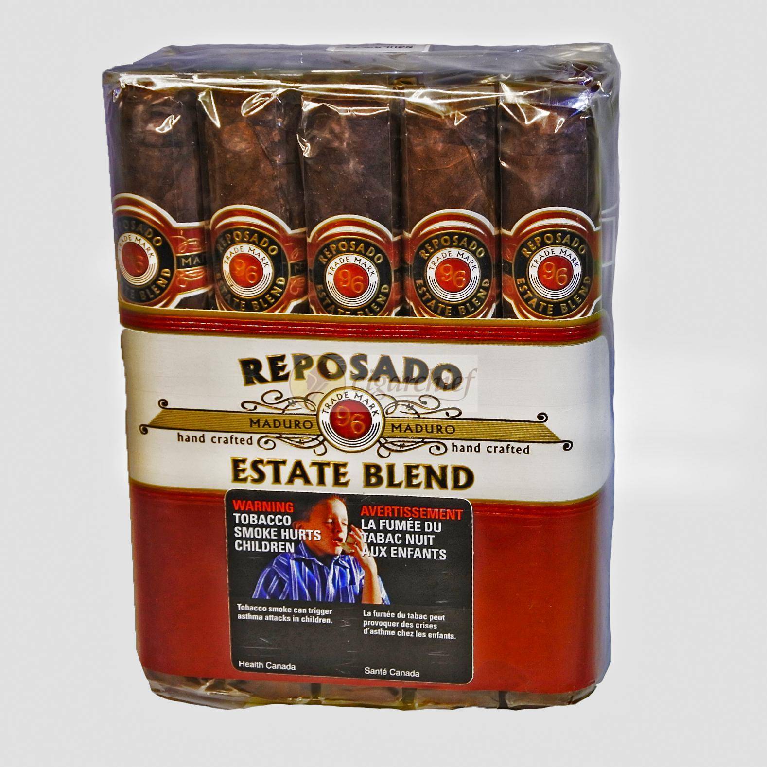 Reposado 96 Cigars Maduro Robusto Bundle of 10 Cigars Reposado 96 Cigars Maduro Robusto Bundle of 10 Cigars