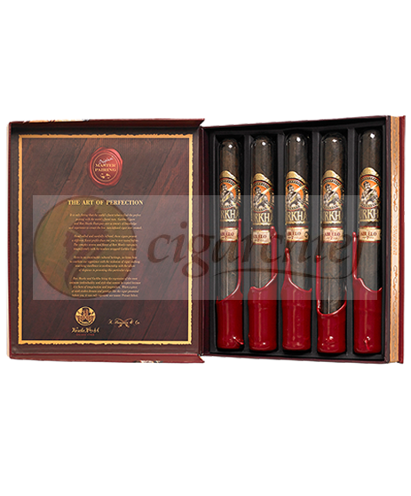 Gurkha Cigars Private Select 7 Year Abuelo Rum Box of 5 Cigars Open