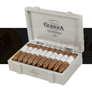 Gurkha Cigars Cellar Reserve Platinum Edition Solara Double Robusto Box of 20 Cigars