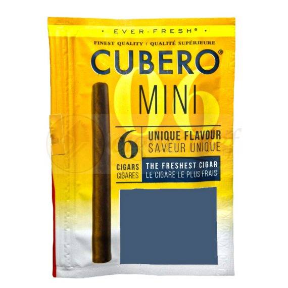 Cubero Cigarillos Mini Pack of 6 Cigarillos