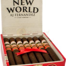 AJ Fernandez Cigars New World Puro Especial Toro Open Box of 20 Cigars