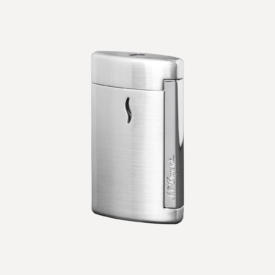 Minijet S T Dupont Lighter Brushed Chrome S T Dupont