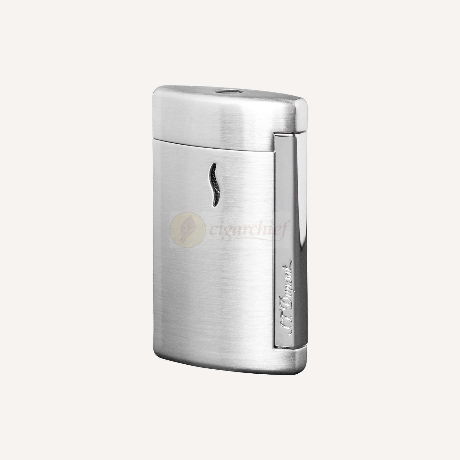 Minijet S T Dupont Lighter Brushed Chrome S T Dupont Minijet S T Dupont Lighter Brushed Chrome S T Dupont